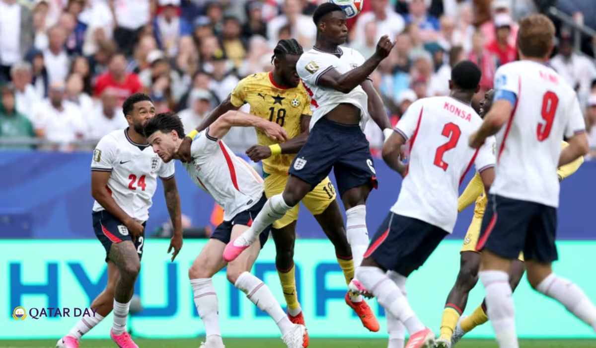 Brutal Midfield Brawl Ends Scoreless Between England and Ghana